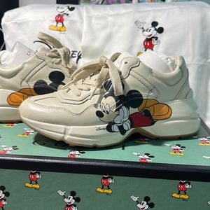 Gucci Rhython Disney Mickey Mouse sneakers 35.5